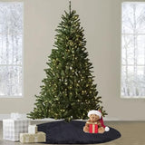 Christmas Tree Skirt 56 inch, Black Plush Christmas Tree Skirt, for Family Christmas Decoration, Christmas Party Decoration(Black，Large)