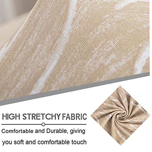 Eco-Ancheng Armless Chair Slipcover Removable Armless Accent Chairs Covers Washable Armless Slipper Chair Slipcover Printed Armless Chair Furniture Protector Covers for Living Dining Room Hotel