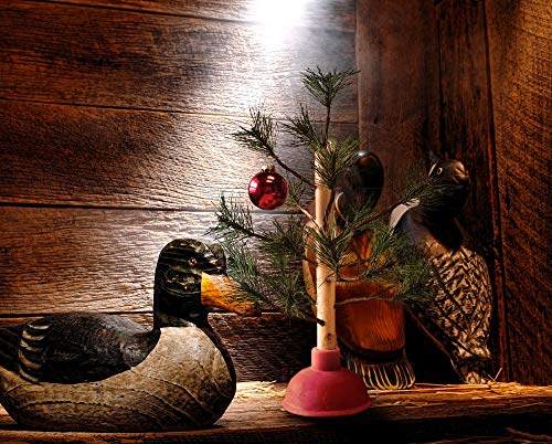 ProductWorks 15-Inch Redneck Nation Christmas Tree, Green