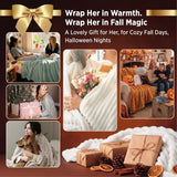 Bedsure Soft Full Size Fleece Blankets for Bed Reseda Green 84"x90"