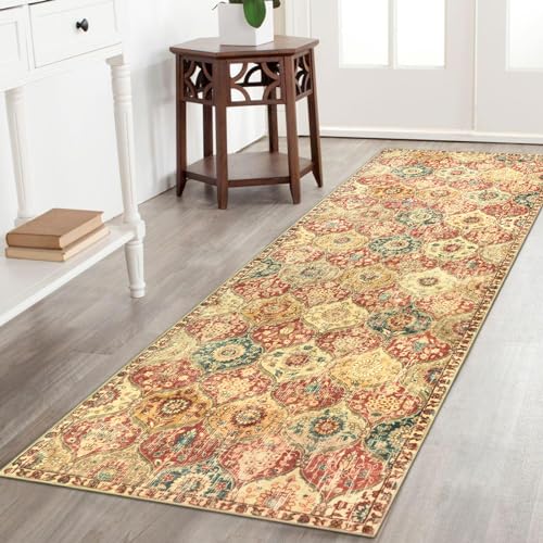 Lahome Moroccan Hallway Rug, 2'5''x8' Soft Washable Kitchen Runner Rugs