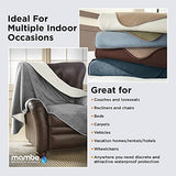 Mambe 100% Waterproof Furniture Cover Twin Loveseat, 70" x 90", Chocolate Cappuccino - Pets and People - for All Types of Furniture and Bedding from Spills, Accidents, and Normal Wear and Tear