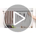 2 Pcs Small Tension Rod 12-20 inch Spring Rod, Tension Rod Spring Tension Rod, Small Tension Curtain Rod, Short Thin Tension Rods, Mini Tension Rods for Closet, Cabinets, Cupboard, Drawers, White