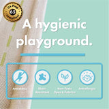 IVI 3D Play Carpets, 59 x 39 Inch, Traffic Educational Toddler Mat Rug for Bedroom, Kids Den, or Playroom, Medium