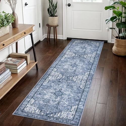 2x7 Washable Runner Rug, Non Slip Soft Area Rug for Hallway Kitchen