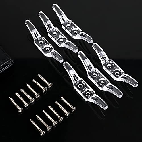Cord Cleats for Blinds, 12pcs Blind Cord Winder with Screws for Window Blinds Curtains Sun Shades Ropes