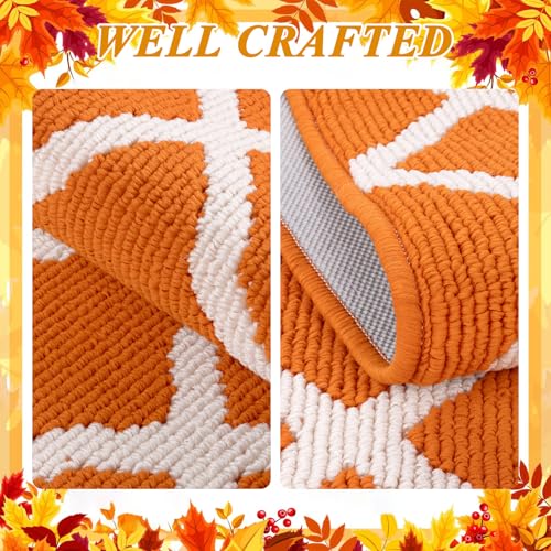 SHACOS Fall Runner Rug 2x6 ft Dirt Trapping Hallway Kitchen Rug Runner