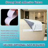 Cooling Headrest Cover for Recline Chair,Cool Breathable Headrest Protector for Hot Sleepers, Super Non-Slip Seat Cover for Sofa, Loveseat, Couch & Office Chair, Washable 17x27, Cool-Checkerboard