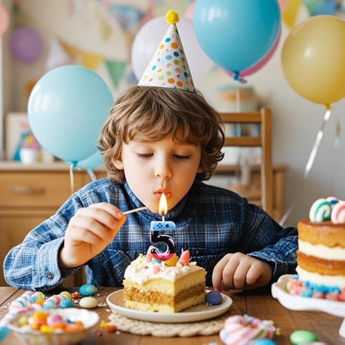 Gaming Candle,Level 10 Number Birthday Cake Candles,10 Birthday Decorations for Boys,10th Birthday Candle Gamepad Birthday Candles,Video Game Controller Themed Kids Birthday Party Supplies（Number 10