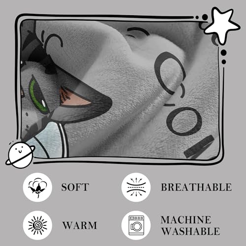 Get Well Gifts for Women/Men After Surgery, Sympathy Gift, Get Well Soon Blanket 50"X60", Feel Better/Surgery Recovery Gifts for Women, After Surgery Gifts, at Least You Dont Have To Wear A Cone Throw