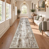 2x12 Washable Runner Rug,Non-Slip Hallway Runner Rug for Kitchen