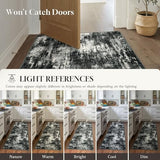 Abstract Washable 3x6 Hallway Runner Rug Non Slip Kitchen Runner