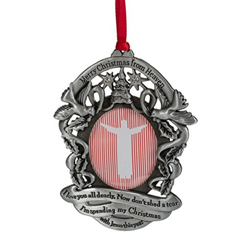Remembrance Photo Ornament with Bookmark Loved Ones Tree Decoration(Non-Personalized)