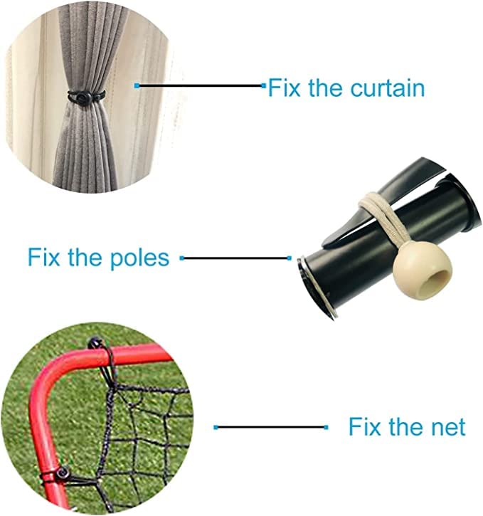 Universal Bungee Kit Parts for Sun Shades Blackout Roller up Blinds (Bungee Kit 2 Set, Sand)