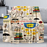 Soft Anti-Pilling Fleece Flannel Blanket, Cozy and Warm Throw Blanket for Sofa, Bed, Camping, Hypoallergenic & Wrinkle Resistant (50"x40")