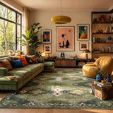 GarveeHome 8x10 Washable Area Rug for Living Room Non Slip Bedroom Rugs