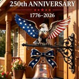 Spirit of Liberty Eagle Bell, 250th Anniversary Eagle Wall Bell (B)