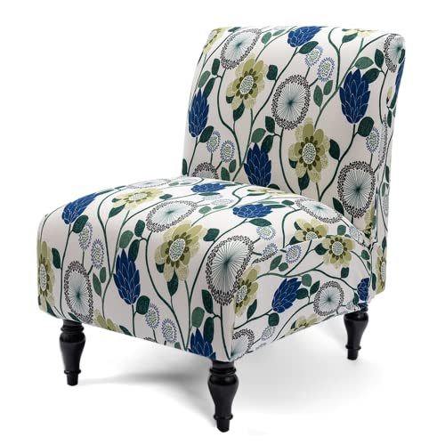 Liykimt Armless Accent Chair Cover Slipcover,Slipper Chair Cover Super Fit Stretch Spandex Removable Washable for Armless Chair Furniture Protector Covers for Living Dining Room Hotel