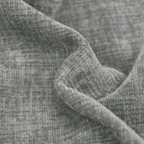 CaliTime Decorative Couch Throw Pillow Covers 20 X 12 Inches Medium Grey
