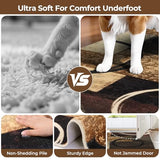 2x8 Washable Modern Abstract Runner Rug Non-Slip for Hallways