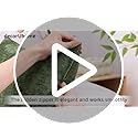 decorUhome Chenille Moss Green Throw Pillow Covers 18x18 Inch Set of 2, Decorative Soft Couch Pillow Covers Solid Dyed Accent Farmhouse Neutral Square Pillow Cases for Sofa