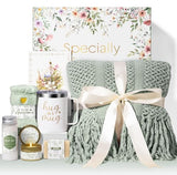 Self Care Gifts for Women Get Well Soon Gifts, Birthday Gifts for Women Care Package, Sympathy Gift Baskets Spa Gifts Set, Christmas Thinking of You Inspirational Gifts for Mom Her Friend Sister Wife