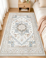 OLANLY 3x8 Washable Area Rug, Soft Non Slip Carpet for Living Room