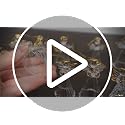 4E's Novelty Glass Angel Ornaments for Christmas Tree (Set of 12) - 2.5" Mini in 6 Unique Design, Crystal Spun Glass Angel Ornaments for Christmas Tree,