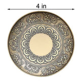 Brass Plate Incense Holder Set- 3 in 1 Incense Burner - for Smudging Bowl, Offering Bowl, Incense Burner Holder, Ash Catcher,Jewelry Dish