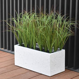 VANTREE 8PCS Artificial Plants, Shrubs Wheat Grass Greenery Stems for Home Decor, Fake Tall Grass Plant for Outdoor Indoor Decor