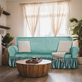 NICEEC Sage Loveseat Covers and Couch Cover Bundle