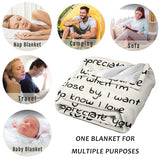 Gift for Dad from Daughter Son, Dear Dad Blanket for Father's Day, Throw Blankets Anniversary Birthday Super Soft Flannel Throw Blankets for Christmas Valentines Day for Bed Couch(50’’x60’’)