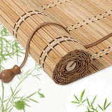 Bamboo Blinds for Interior Windows, Custom Bamboo Shades for Indoor Windows, Roller Shades for Indoor Window and Outdoor Patio, Decks, Porches, Backyards