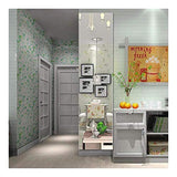 DIY Stitching Floor Mirror Floor Mirrors eless Full Length Mirror for Living Room and Dressing Room AN1017 914 (Size : 40cm×40cm)