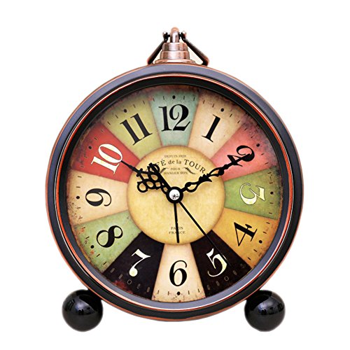 Gardening Spring-Children's Clocks Creative Student Child Alarm Clock European Style Mute Electronic Clock (T018)