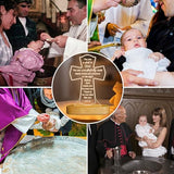 OkiyiD Baptism Gift for Girl Boy, Christening Gifts, Cross 3D Night Light LED Illusion Lamp,Soft Warm Lamp for Kids Bedroom Decoration, You are a Child of God