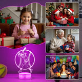 OkiyiD Softball Gifts for Girls, Light Up Softball Night Light 3D Illusion Lamp with 16 Colors Remote Control, Softball Accessories Stuff for Girls Women Best Friends Sister Birthday Xmas Gifts