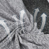 Hixingo Stretch Armless Futon Cover, Futon Mattress Cover Soft Futon Covers with Elastic Bottom, Modern Futon Slipcovers Washable Futon Couch Cover (Large (75-89"),Gray Beige)