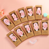 PHD CAKE Number 1 Pink Bowknot Birthday Candles, Cute Themed Number Candles, Party Celebration