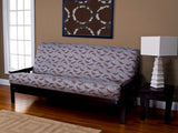 Floating Feathers Futon Cover Fabric (Removable futon Cover Fabric only. Futon Frame and futon Mattress Sold Separately) - Full
