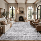 HelloTree 9x12 Vintage Washable Living Room Area Rug