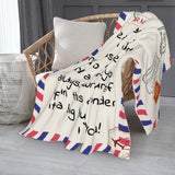 Gift for Dad from Daughter Son, Dear Dad Blanket for Father's Day, Throw Blankets Anniversary Birthday Super Soft Flannel Throw Blankets for Christmas Valentines Day for Bed Couch(50’’x60’’)