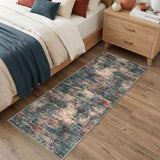 Abstract Washable 2x6 Hallway Runner Rug Non Slip Kitchen Runner