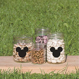 HORNO Cartoon Wall Sticker,Cute Animal Wall Art Easy Removable(Black)