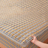 Quilted Futon Mattress Cover Zippered, Japanese Floor Mattress Futon Cover Queen King Full Size RV Mattress Futon Slipcovers, Washable Camping Mattress Protective Cover,C,120x200cm/47x79in