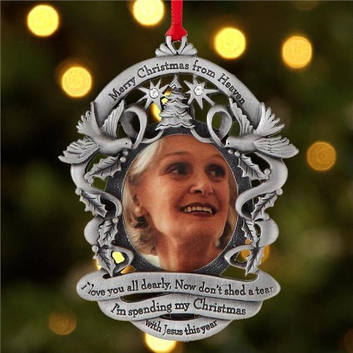 Remembrance Photo Ornament with Bookmark Loved Ones Tree Decoration(Non-Personalized)