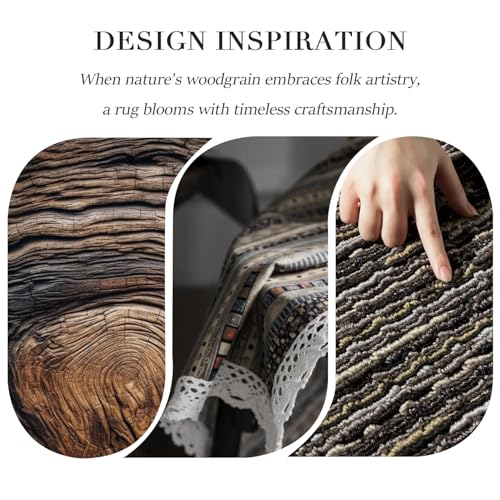 Kitchen Rugs Sets of 2, Non Slip Kitchen Mats for Floor, Black