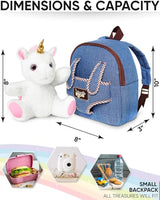 Unicorn Toddler Backpack and Table Lamp for Kids Bedroom - Gift for All Ages