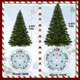Snowman Christmas Tree Skirt 36 Inch - Snowman Tree Skirts Christmas Trees Decorations Indoor Winter Xmas Decorations for Home Party Holiday Decor