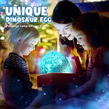 Dinosaur Egg Night Light for Kids, Sensory Toys for Kids Ages 3-5 6 7 8 9 10, Dinosaur Toys Night Light Projector, Birthday Gifts for 3-12 Year Old Boys Girls, 2-in-1 Dino & Star Lamp